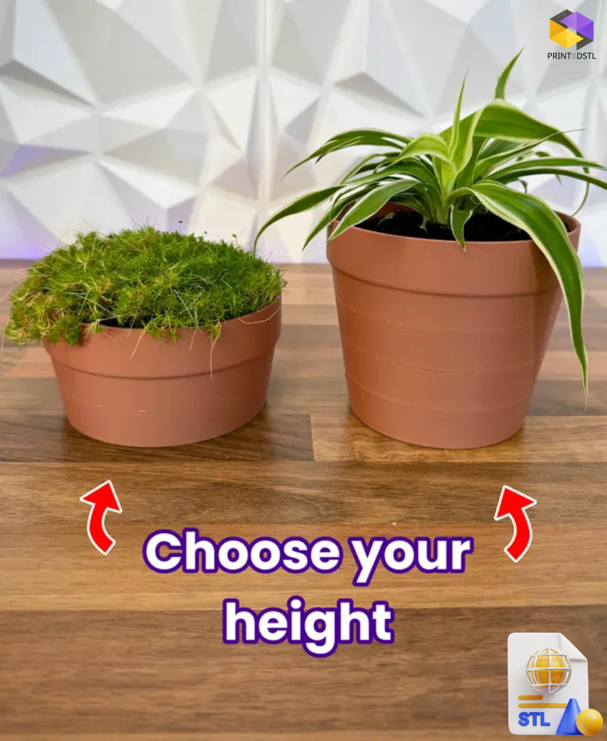 Plant Pots Organizer STL File Set – Organize Your Green Space in Style - Image 8