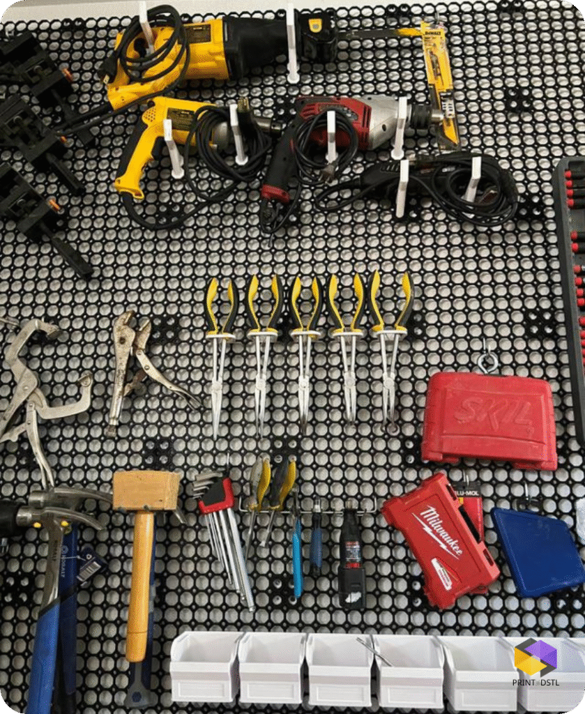 8x8 Multiboard Core Tile STL – Modular Board for Precision 3D Printing