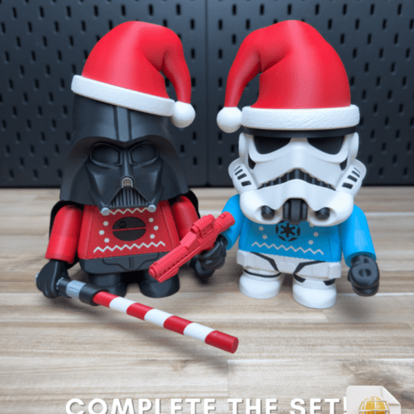 Holiday Chunk Vader Kit STL File – Fun & Festive 3D Printable Model