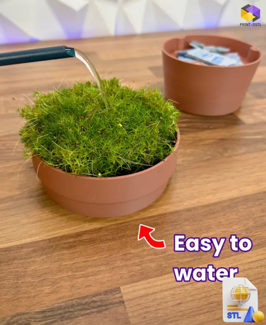 Plant Pots Organizer STL File Set – Organize Your Green Space in Style - Image 9