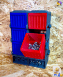3D Printable Cargo Containers STL Files – Versatile and Durable