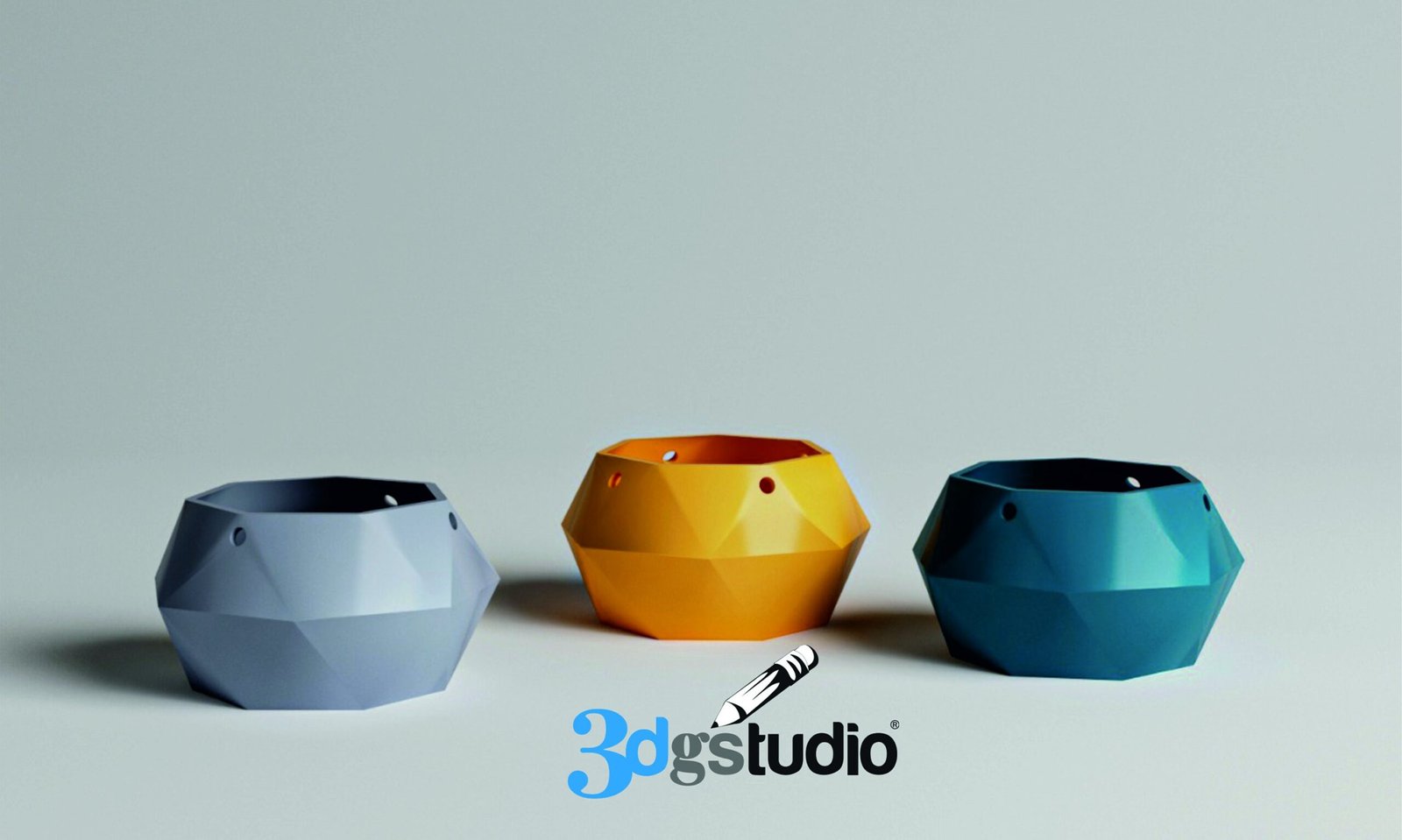 Hanging Pot 3D Print Stl Pack, Stl File For 3D Printers, 3D Hanger Models - Image 3