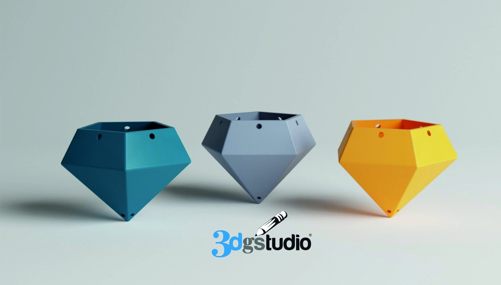 Hanging Pot 3D Print Stl Pack, Stl File For 3D Printers, 3D Hanger Models - Image 4