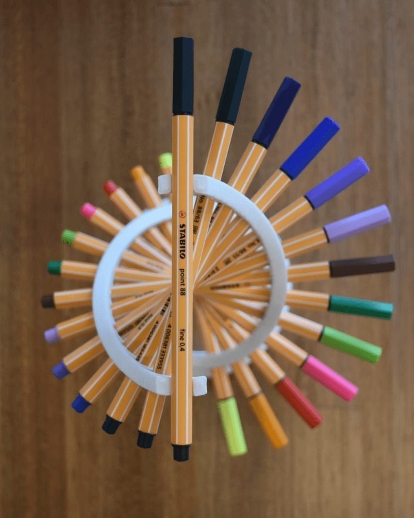 DNA Pen Holder Stl File, 3D Pen Holder Print Files - Image 3