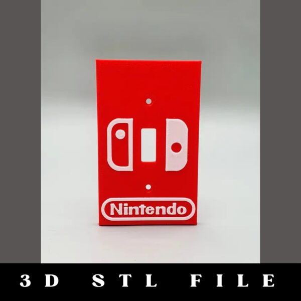 Nintendo Switch Outlet Cover STL File