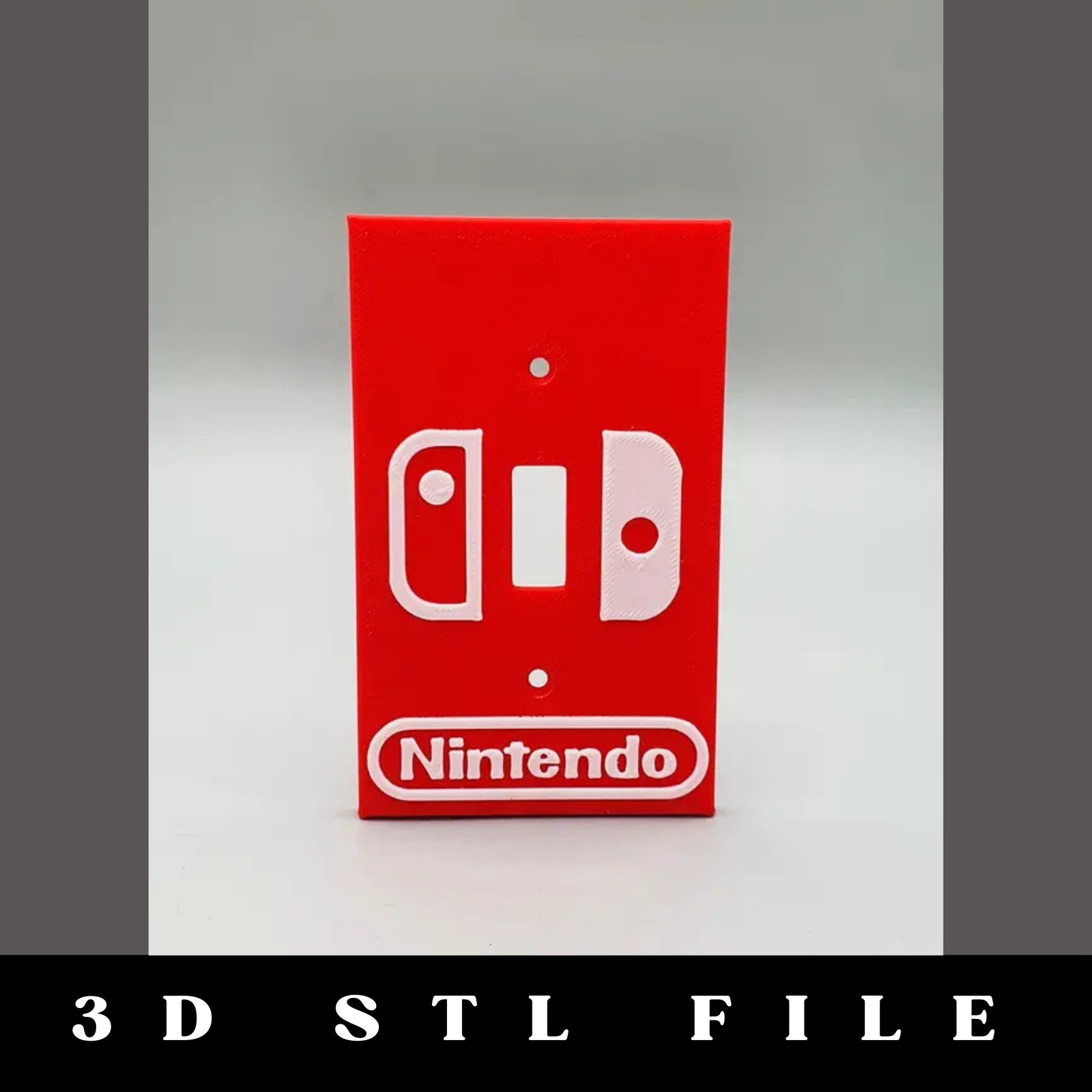 Nintendo Switch Outlet Cover STL File