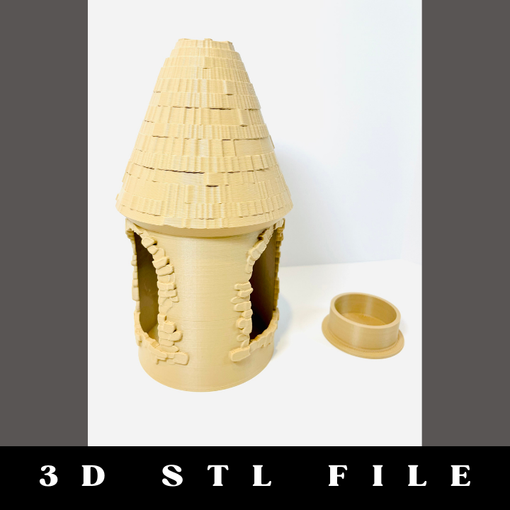 Upcycled Spool Planter STL File: Eco-Friendly and Stylish Plant Holder - Image 8