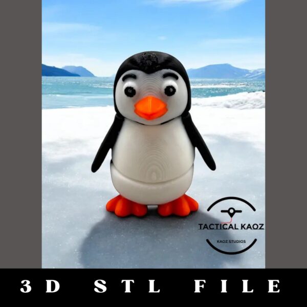 Flexy Penguin STL File