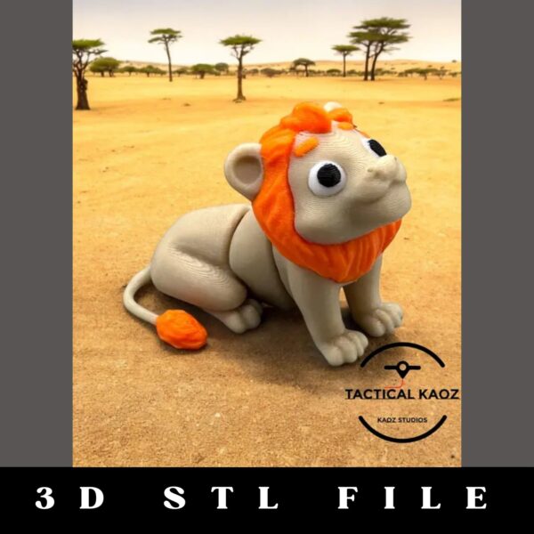 Leo the Lion STL File