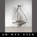 Sailboat STL File