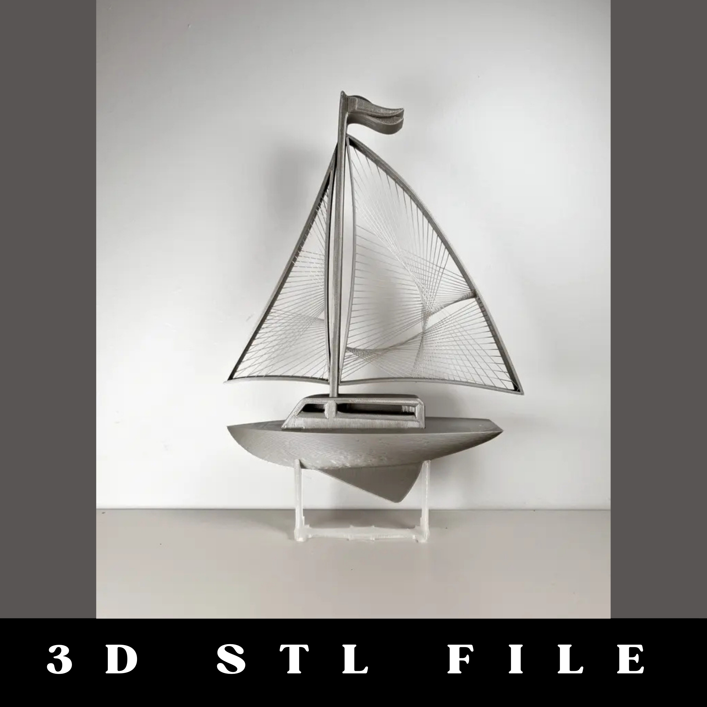 Sailboat STL File