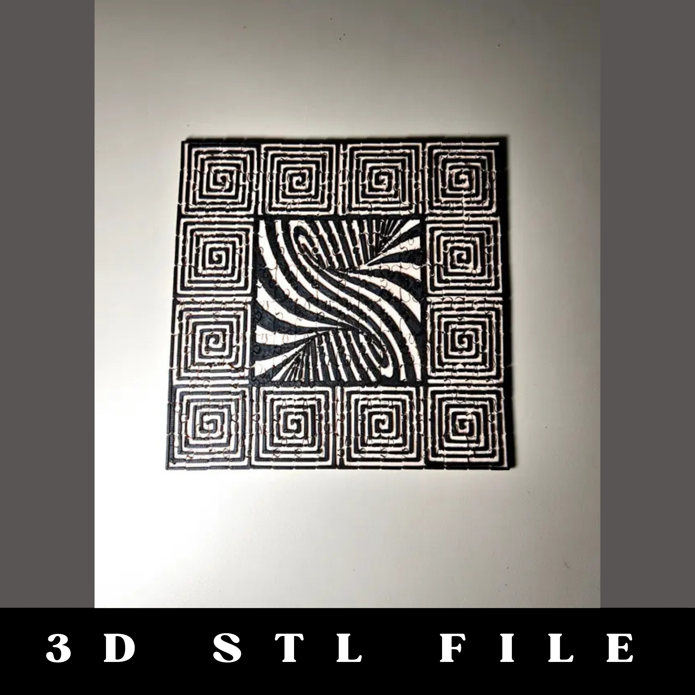 Impossible Jigsaw Puzzle STL File