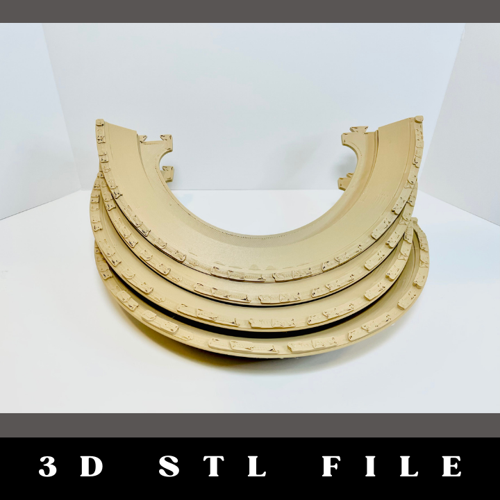 Upcycled Spool Planter STL File: Eco-Friendly and Stylish Plant Holder - Image 4