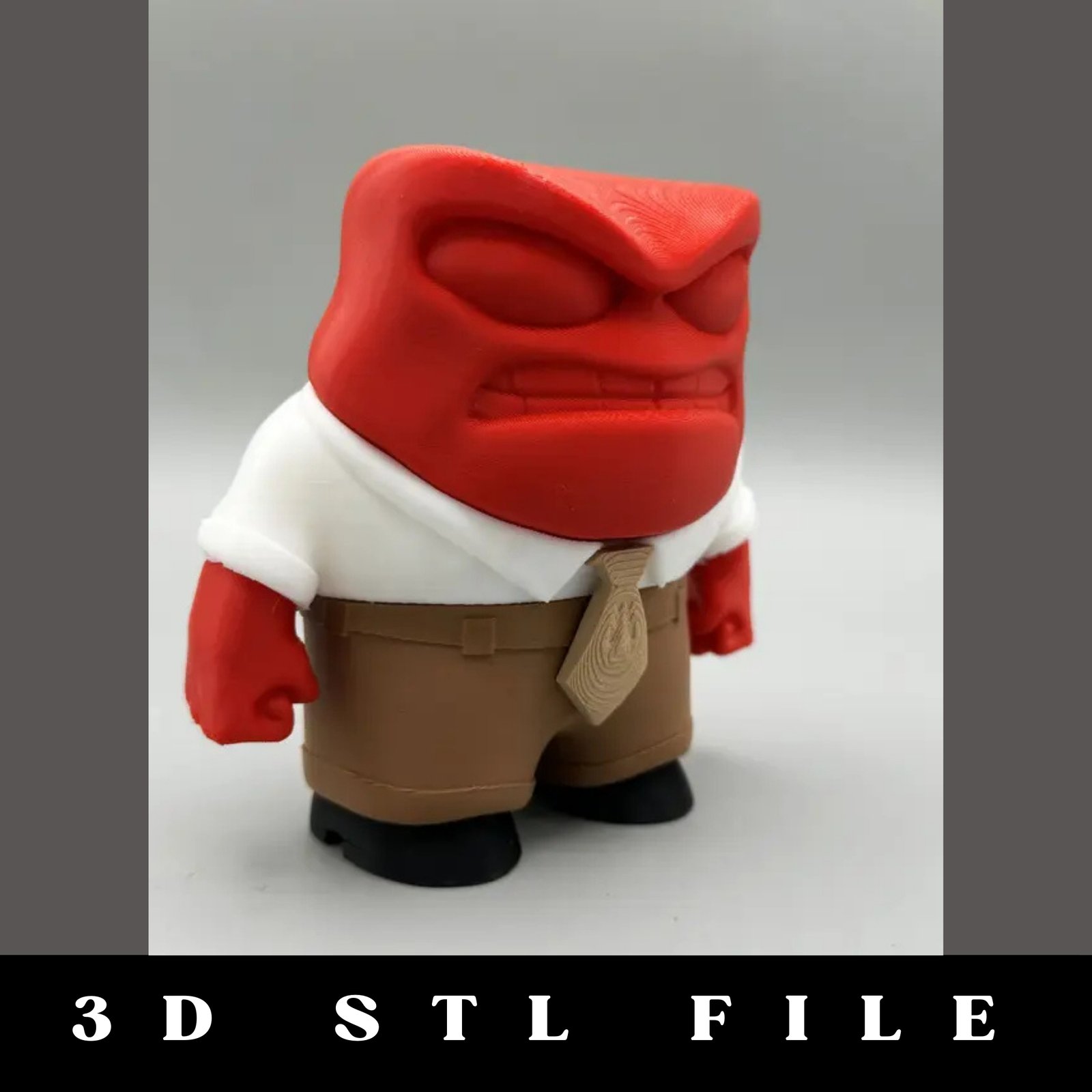 Anger Inside Out STL File - Image 2