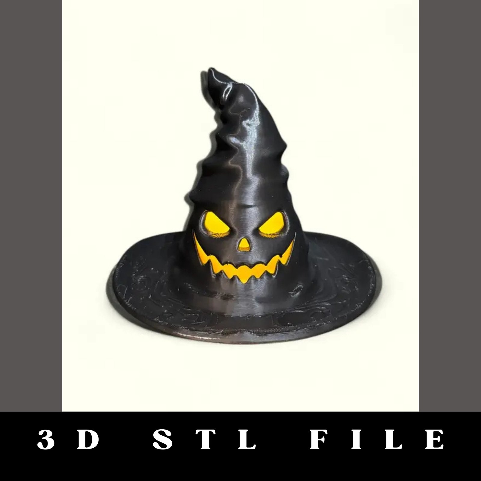 Witch Hat Tealight Holder STL File - Image 3