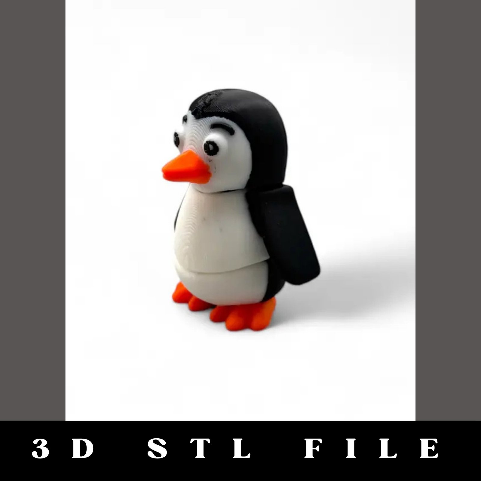 Flexy Penguin STL File - Image 2