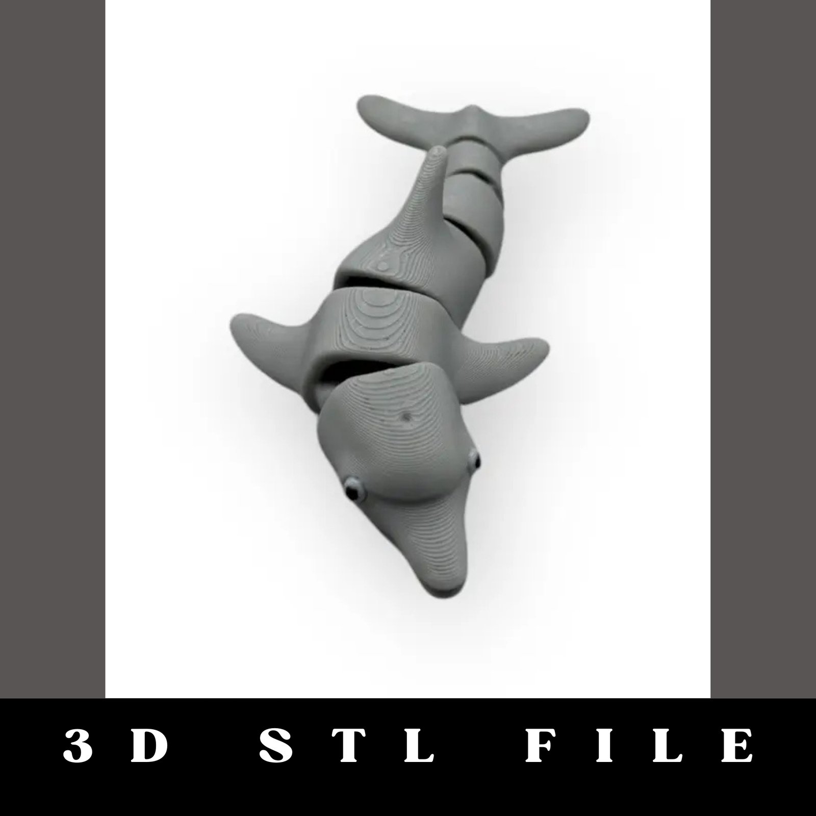 Flexy Dolphin STL File - Image 2