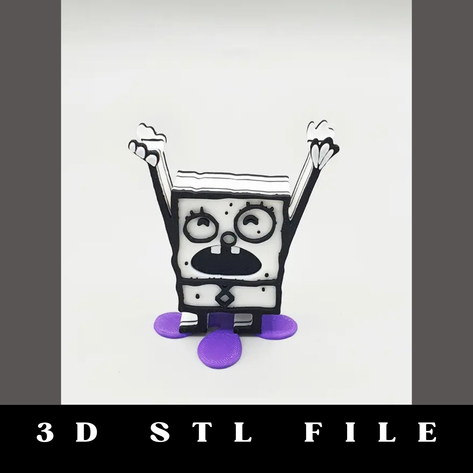 Sponge Bob STL File - Image 2