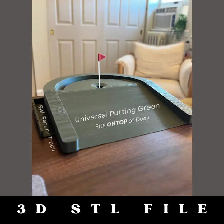 Desktop Golf STL File - Image 2