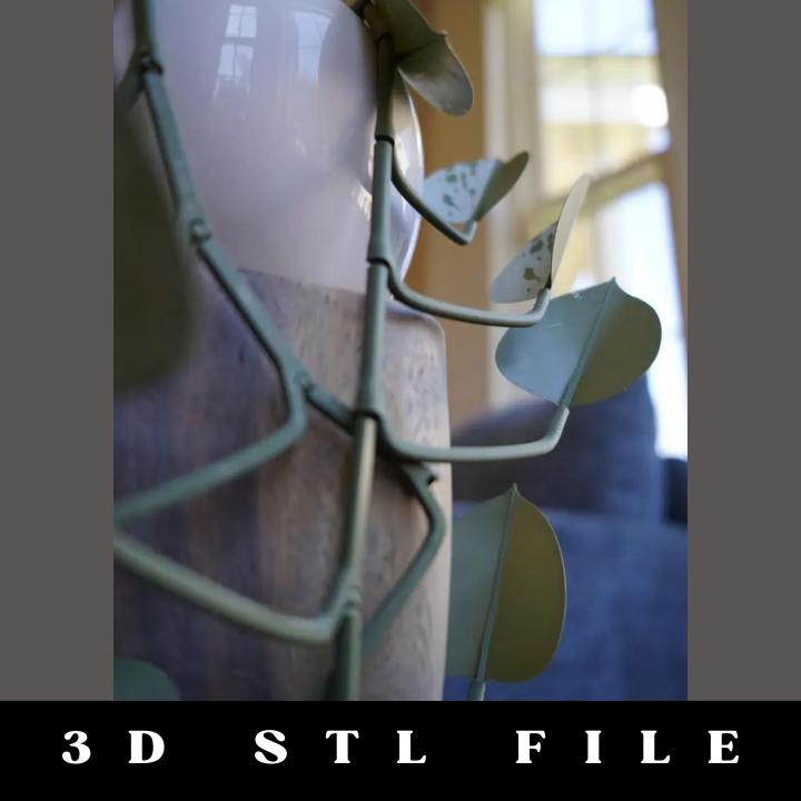 Pothos - Articulating Plant STL File - Image 2