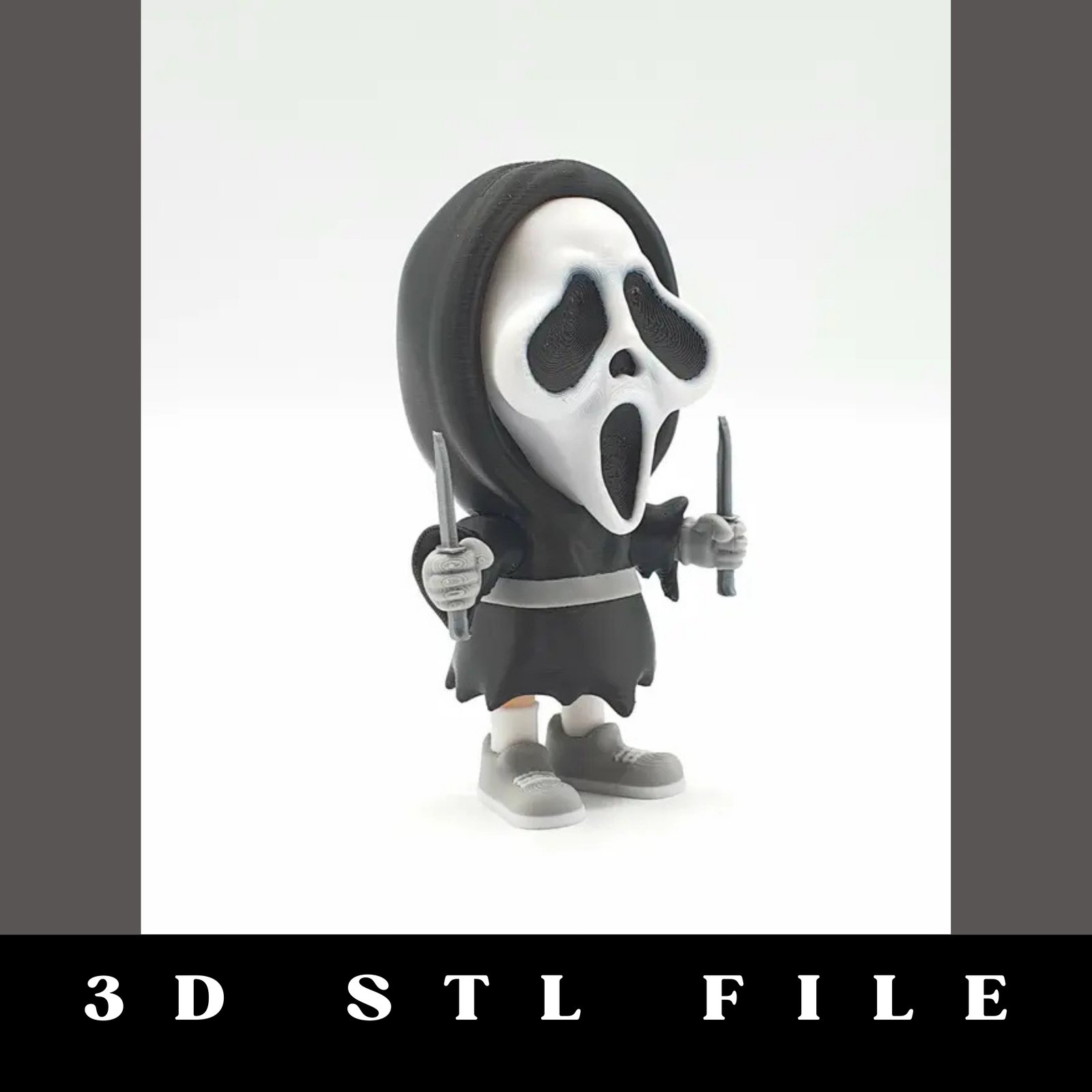 Ghost Face Scream STL File - Image 2