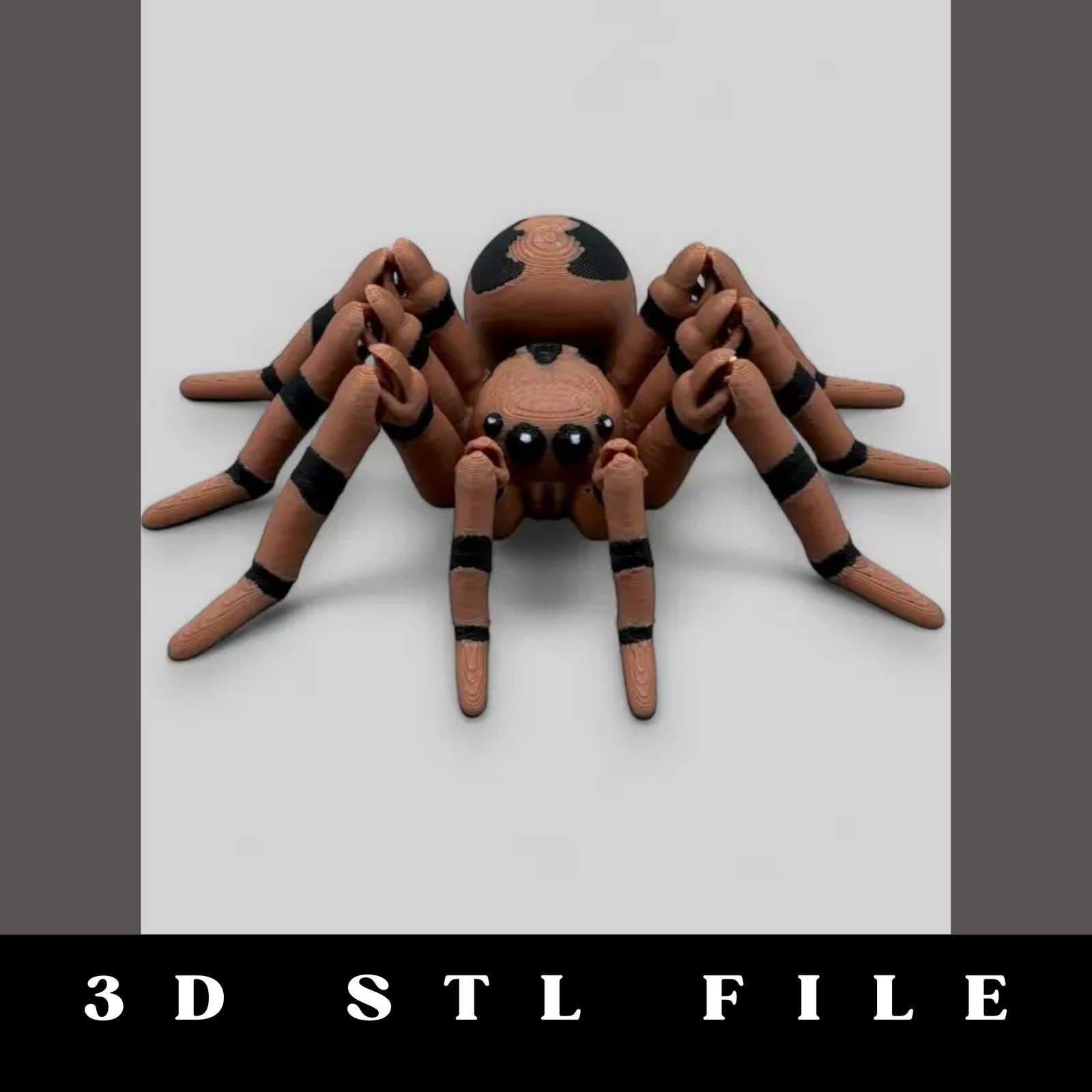 Articulating Spider Flexy STL File - Image 2