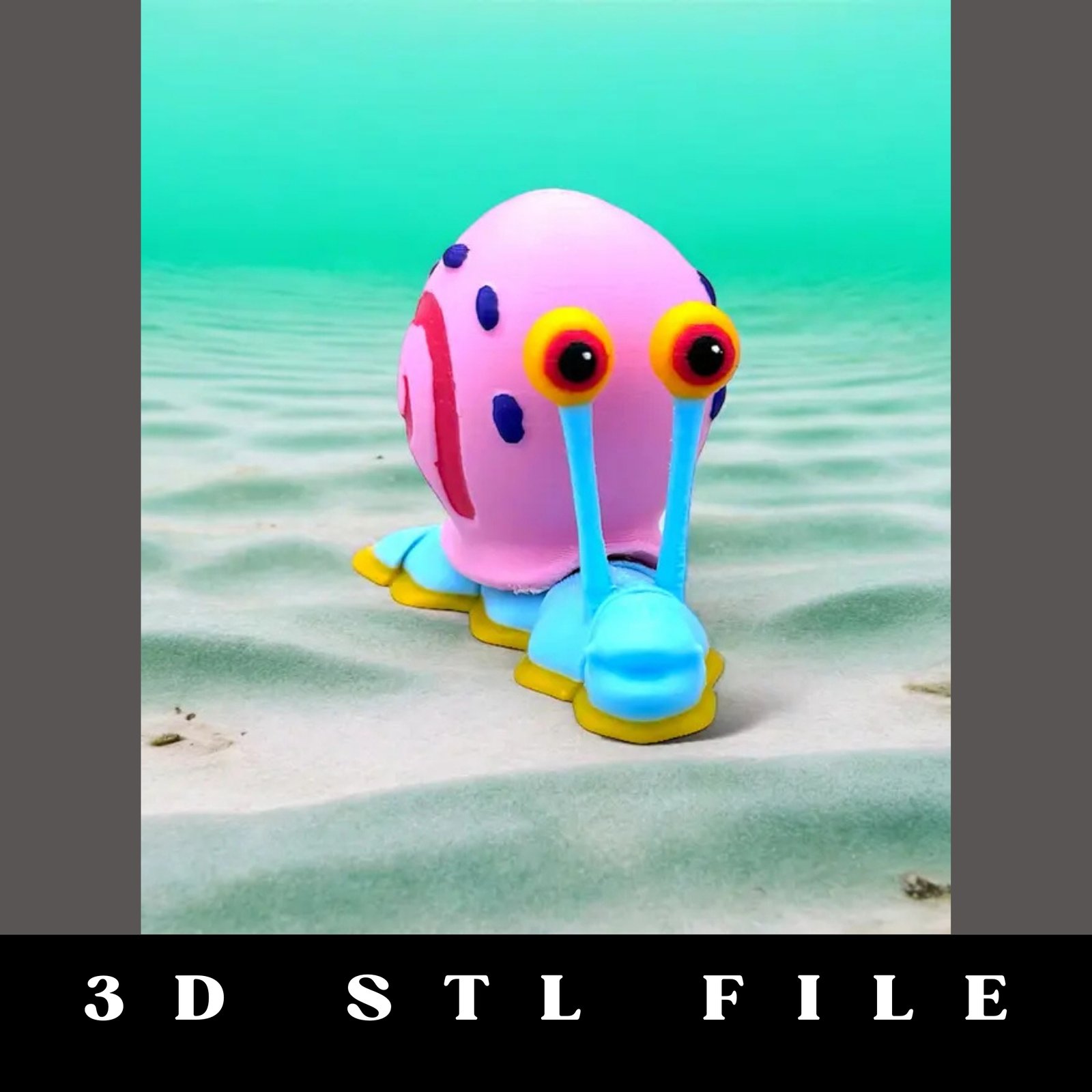 Gary The Snail STL File - Image 2