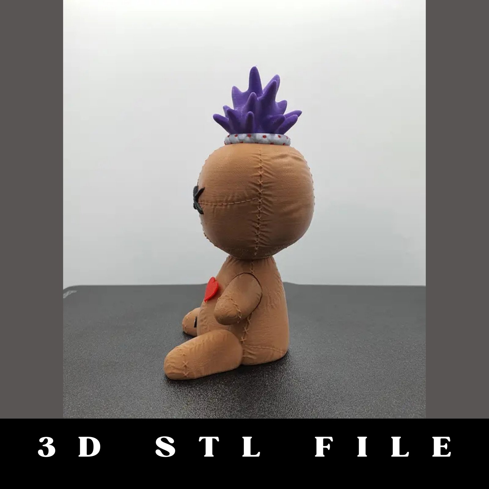 Voodoo Doll Rag STL File - Image 2