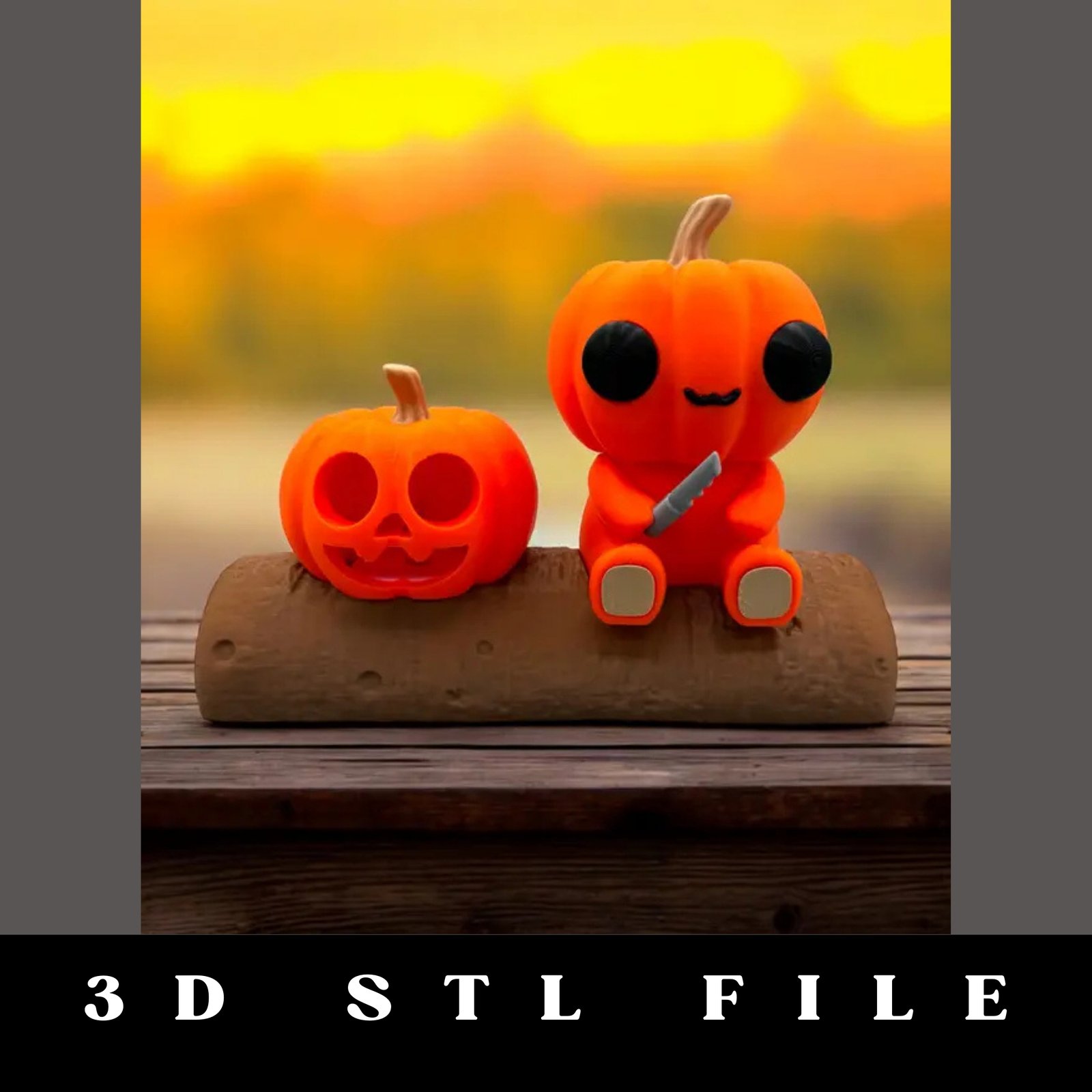 Pumpkin Patch Pal STL File - Image 2