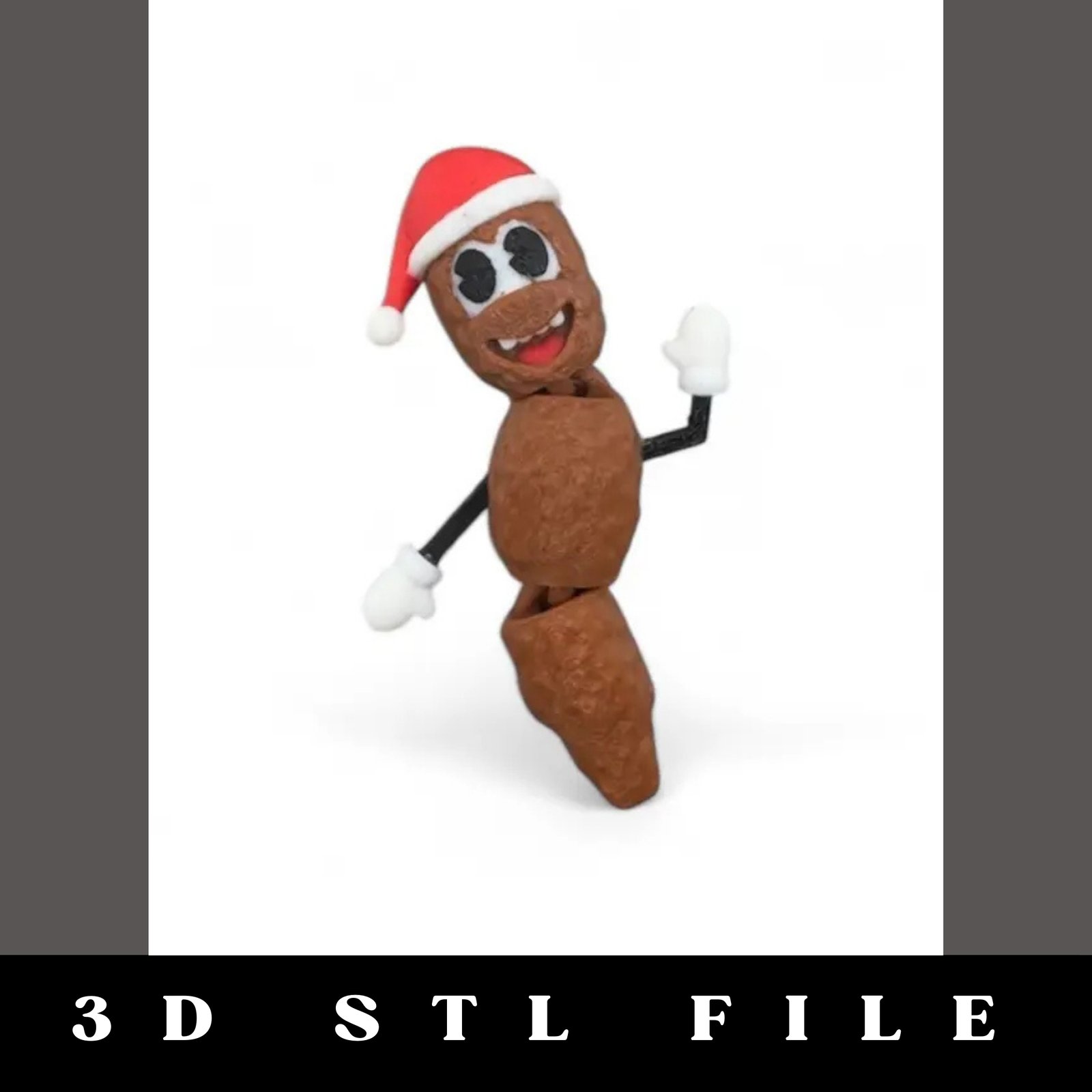 Mr. Hankey Christmas Ornament STL File - Image 2