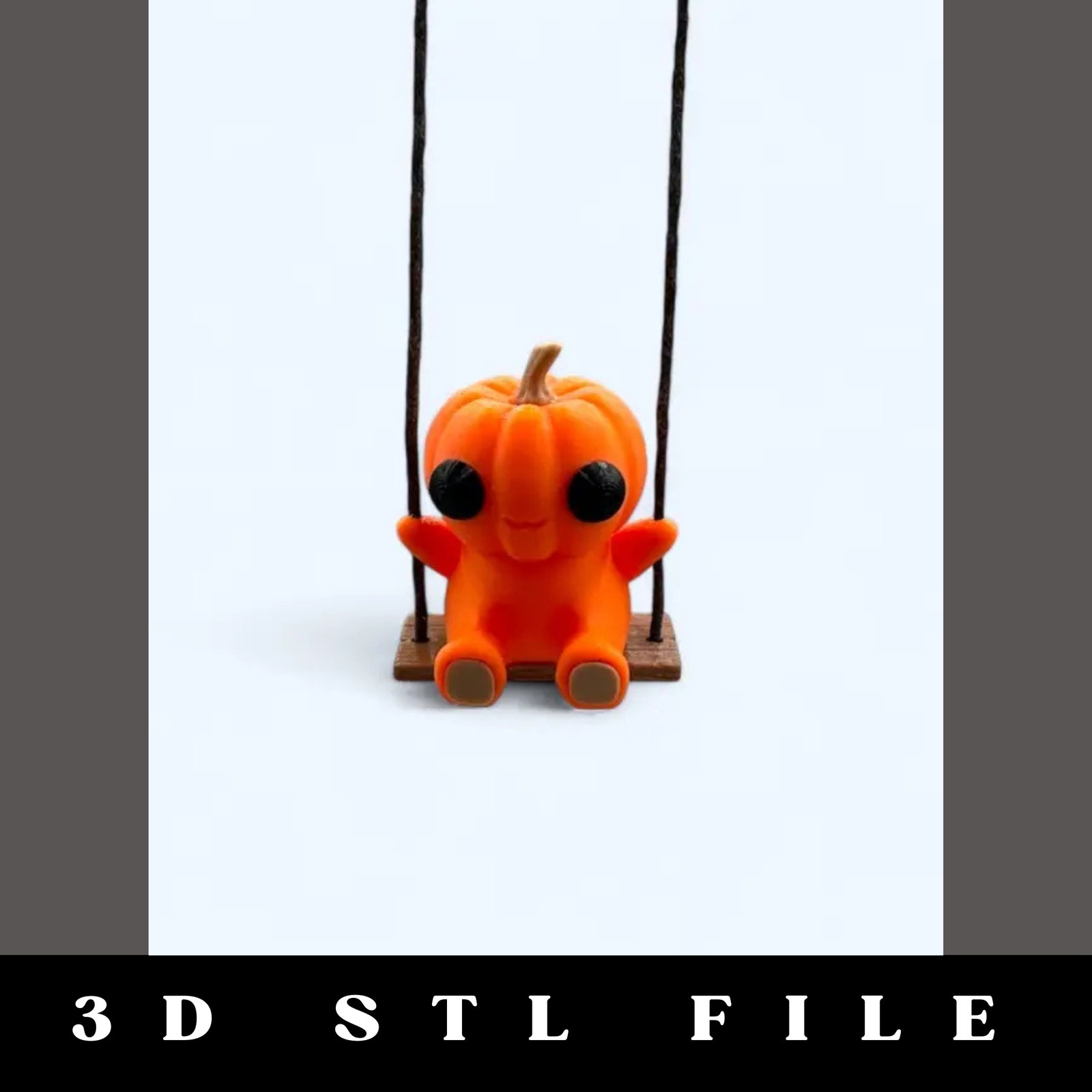 Pumpkin Swing Buddy STL File - Image 2