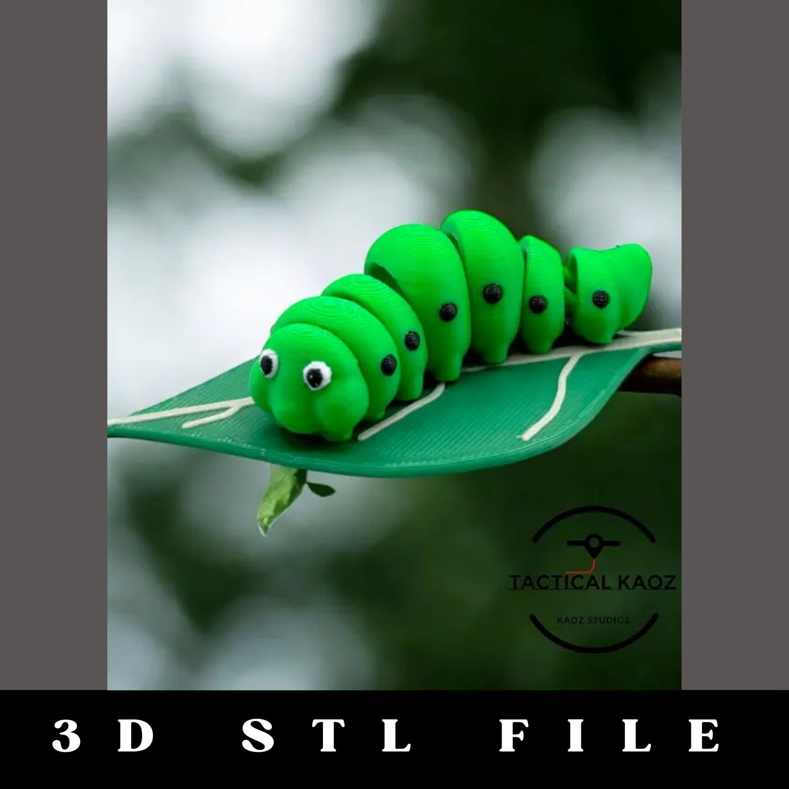 Caterpillar Flexy STL File