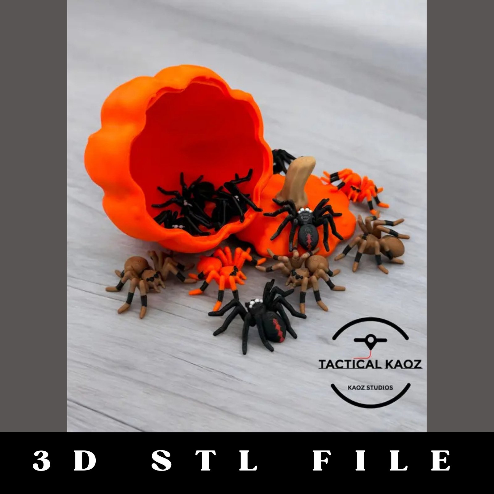 Mini Spider Infestation STL File