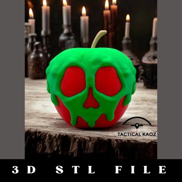 Poisoned Apple STL File