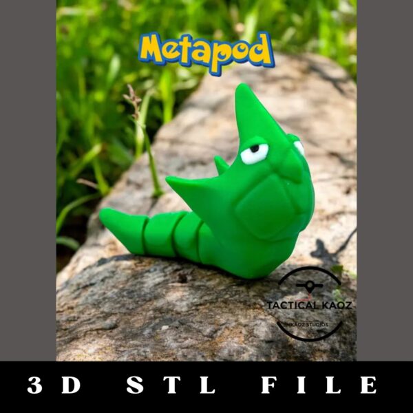 Metapod Flexi Articulating STL File
