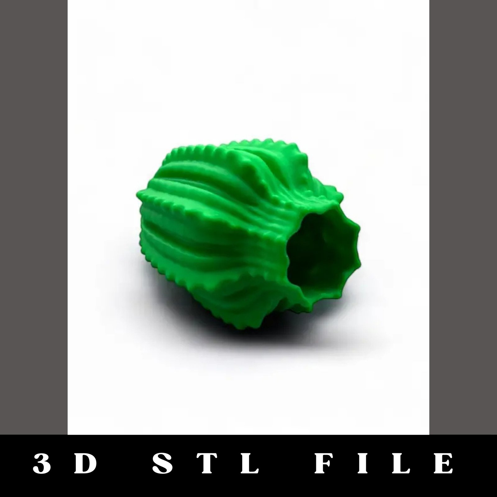 Cactus Planter Vase STL File - Image 3