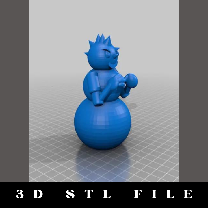 Scrappy the Snowman STL File - Image 2