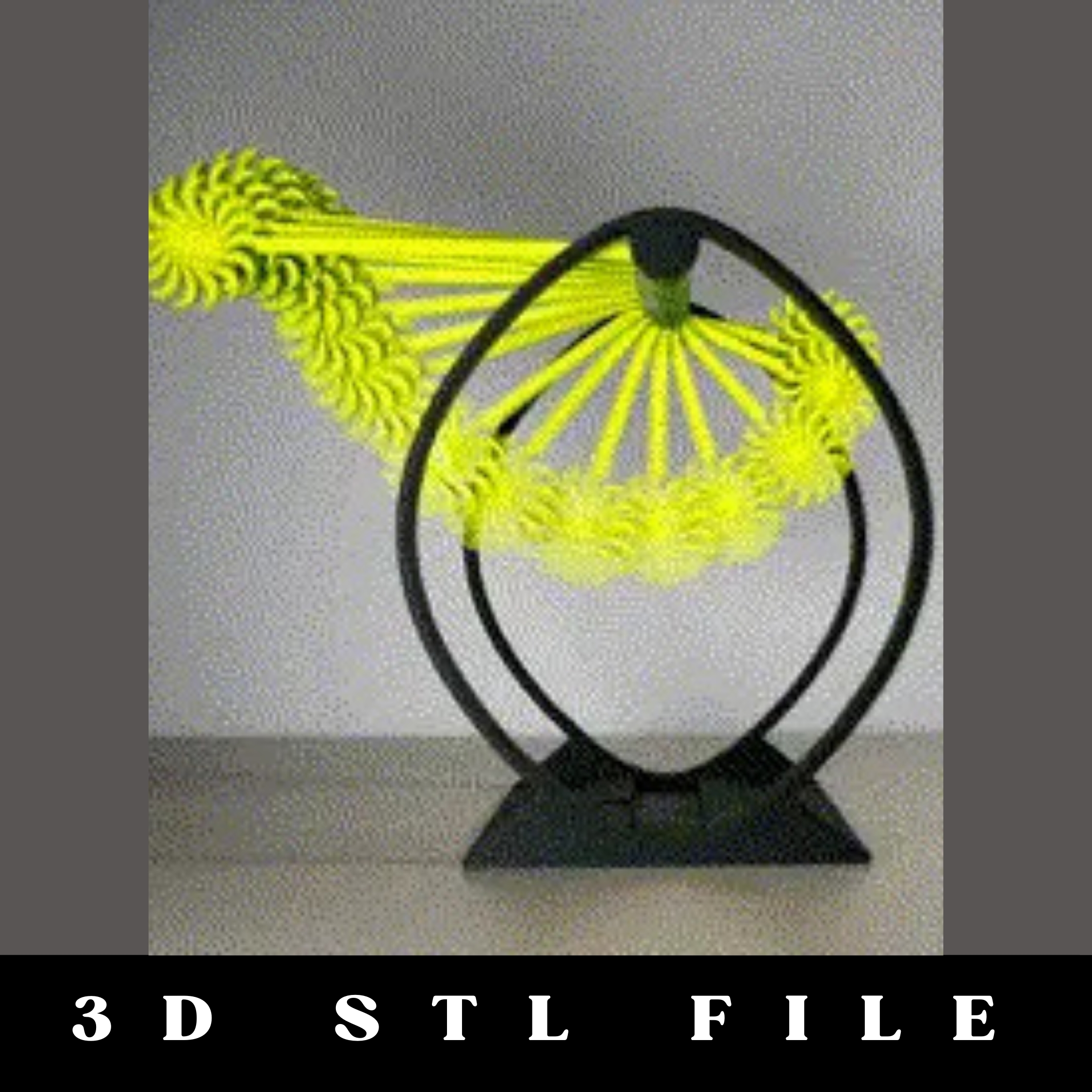 Pendulum Wave Toy STL File - Image 3
