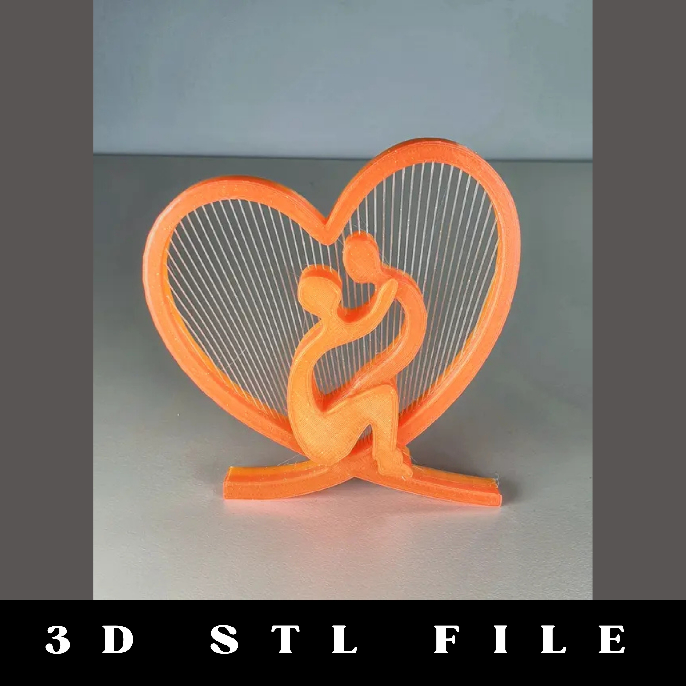 Mother's Day Ornament STL File - Image 3