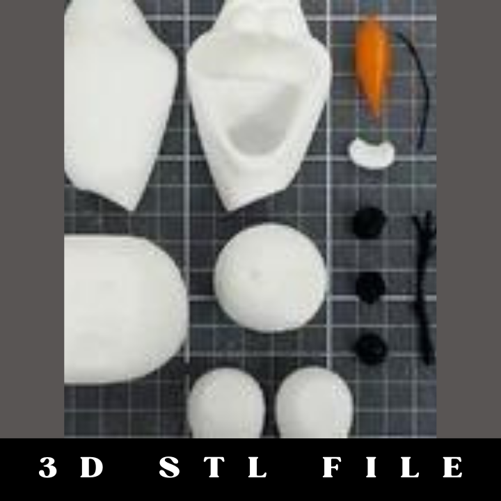Olaf – I Wanna Build a Snowman! STL File - Image 2