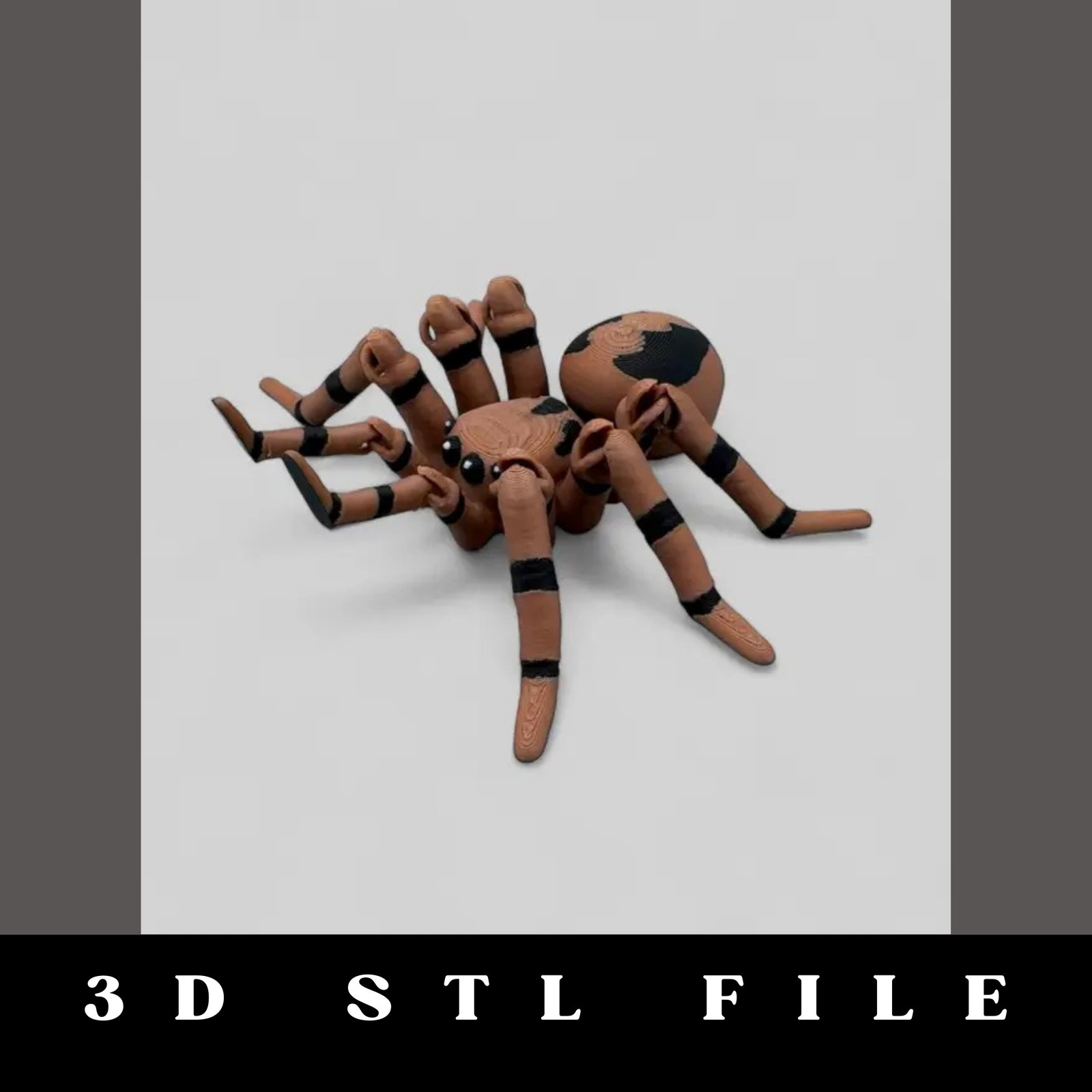 Articulating Spider Flexy STL File - Image 3