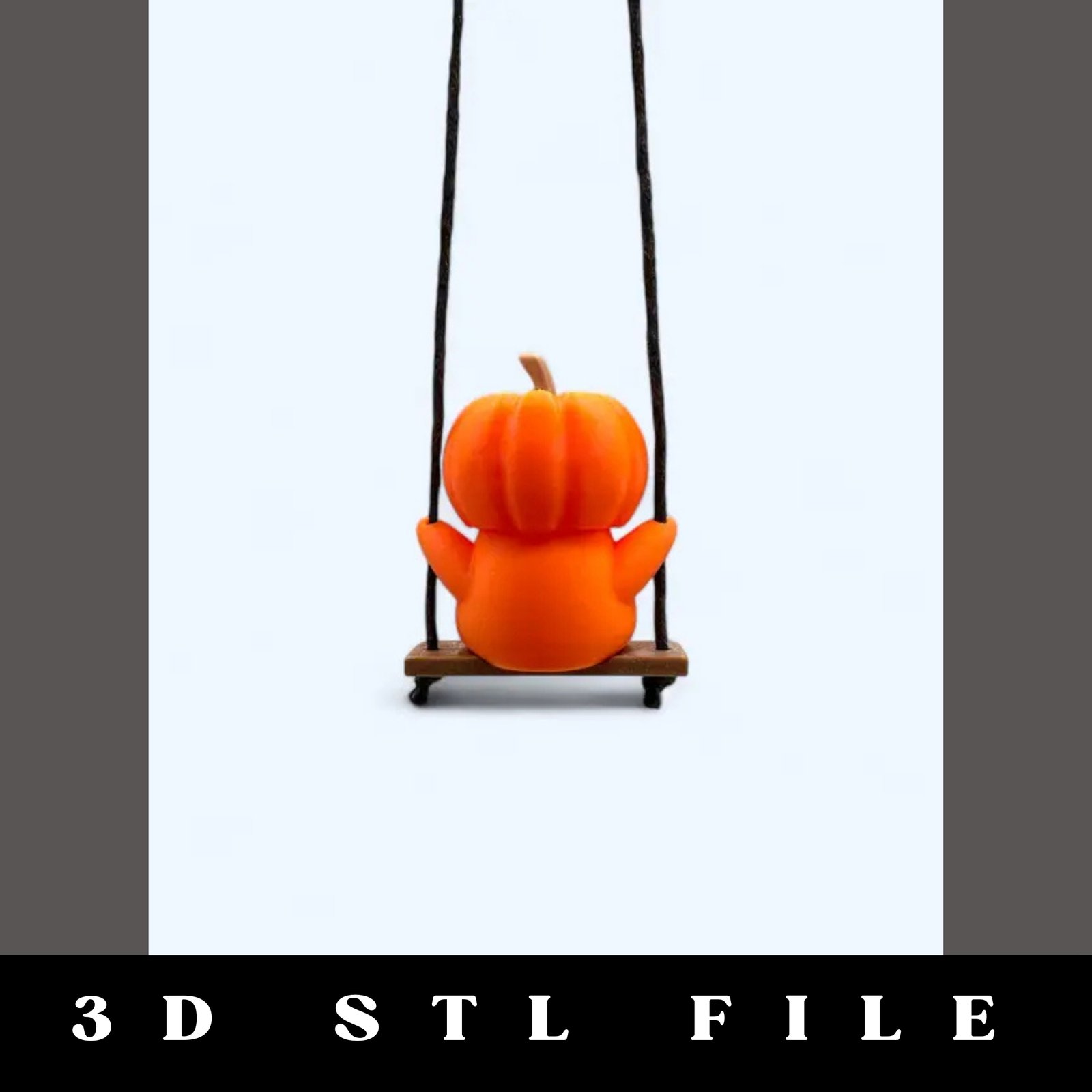 Pumpkin Swing Buddy STL File - Image 3