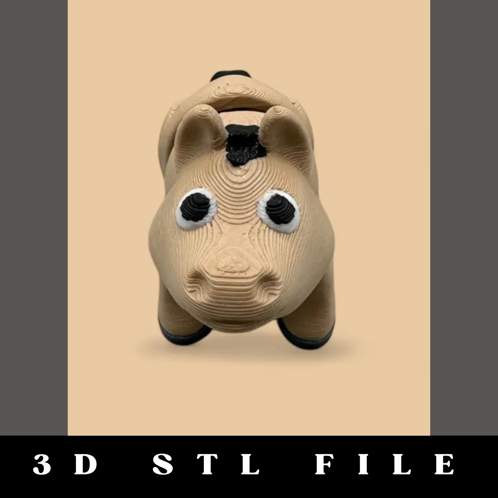 Articulating Flexy Horse STL File - Image 3