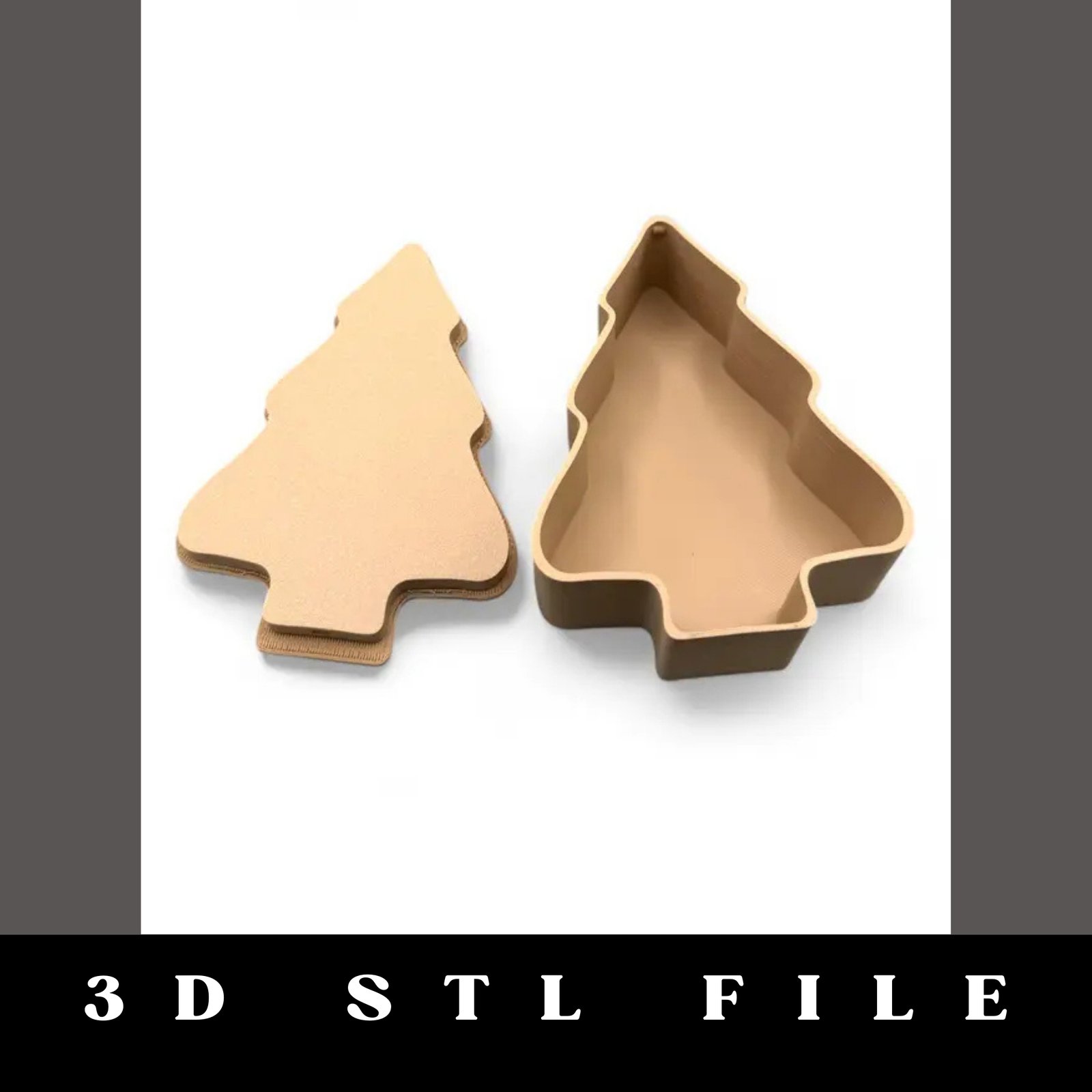 Christmas Tree Container STL File - Image 4