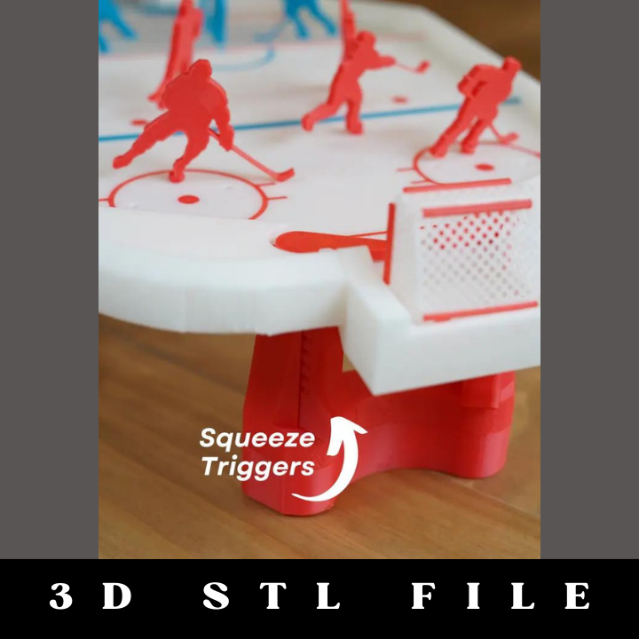 Desktop Hockey STL File - Image 5