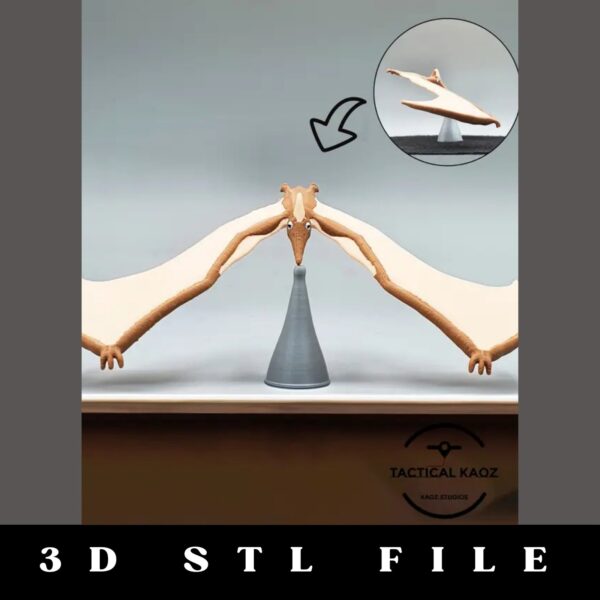 Balancing Pteranodon STL File