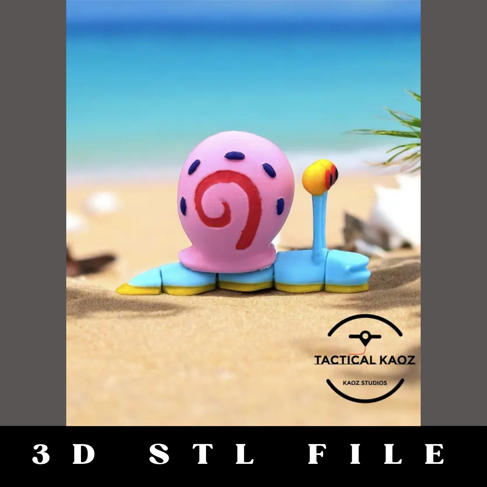 Gary The Snail STL File