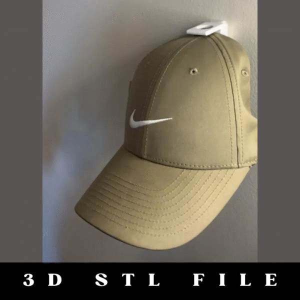 Hat Wall Display Mount STL File