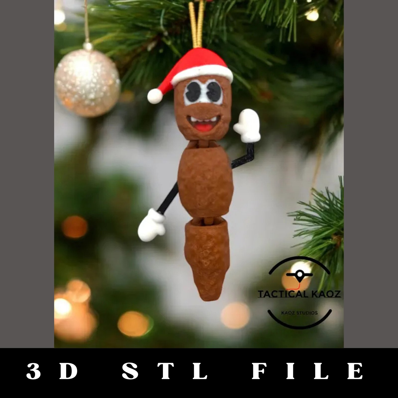 Mr. Hankey Christmas Ornament STL File