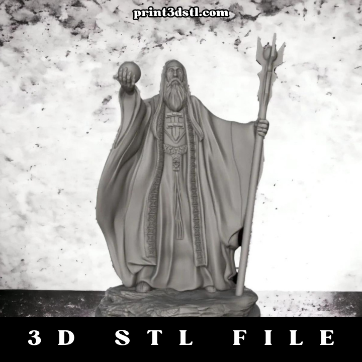 Saruman The White Wizard